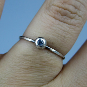 March Birthstone Ring