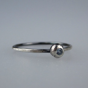 March Birthstone Ring