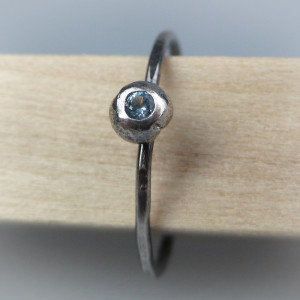 March Birthstone Ring