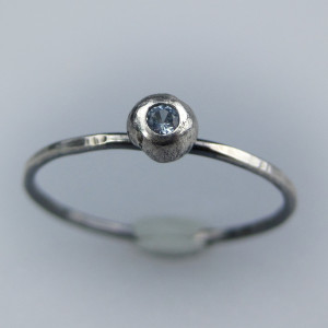 March Birthstone Ring