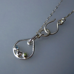 Family Birthstone Necklace