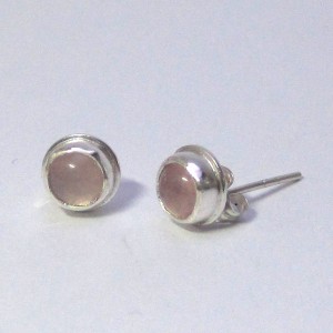 rosequartzstuds1